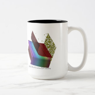 Behold The Discretion Of Continuity Two-Tone Coffee Mug