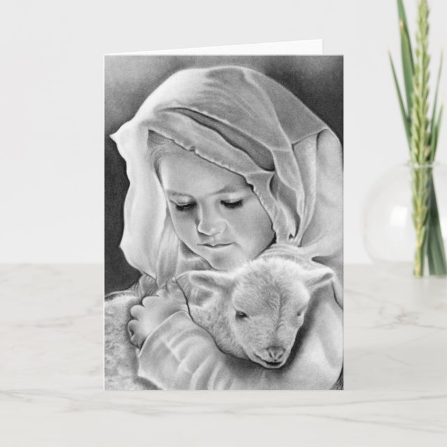 Behold the Lamb of God Card (Front)