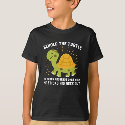 Behold The Turtle Turtles T_Shirt