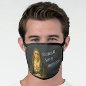 Behold Your Mother of Sorrows Face Mask (Worn Him)