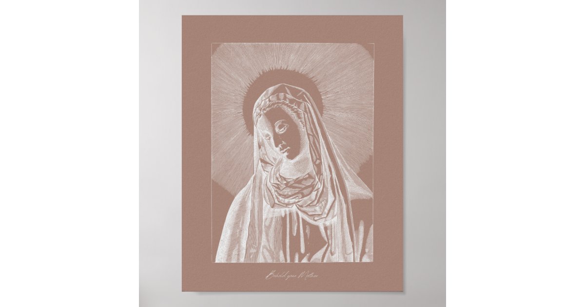 Behold your Mother Print - 8x10 | Zazzle