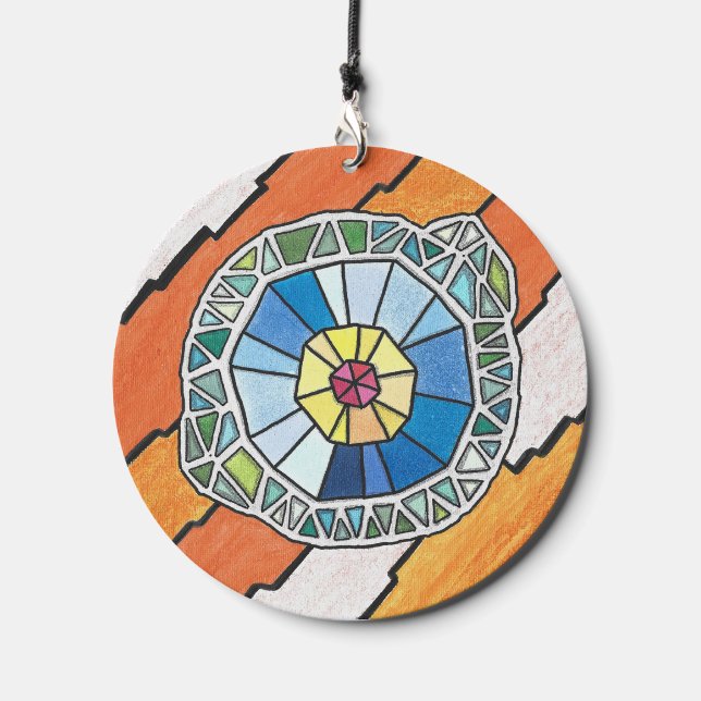 Beholder Gem  Wind Chime (Front)