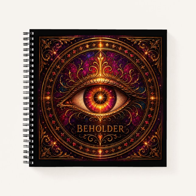 Beholder Square Notebook (Front)