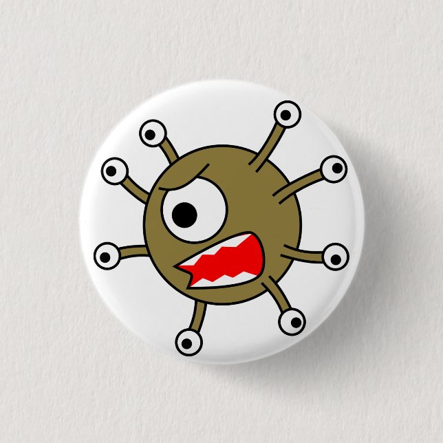 Beholder Token Pinback Button (Front)