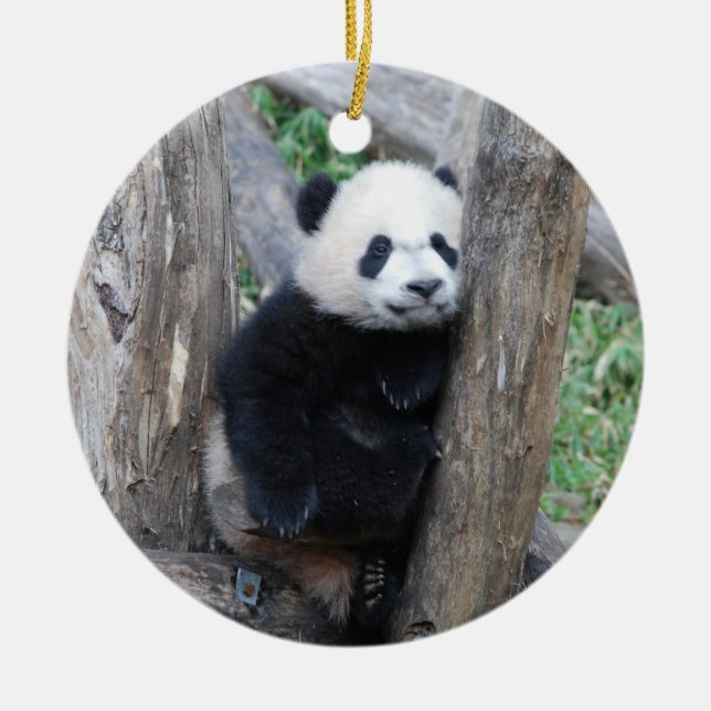Bei Bei Giant Panda cub ornament (Front)