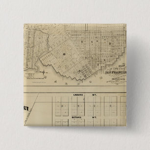 Beideman Tract, San Francisco Pinback Button