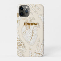 Beige Anatomy Skeleton Medical Aesthetic Design