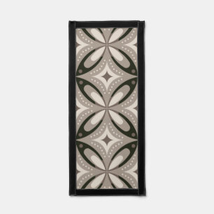 Beige and Brown Retro circular shapes Pennant