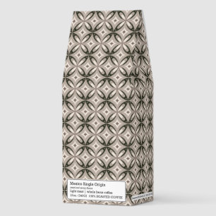 Beige and Brown Retro circular shapes Roasted Coffee