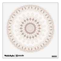 Beige and Cream Mandala Pattern