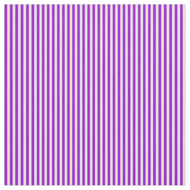 Beige and Dark Violet Stripes Fabric (Close Up)