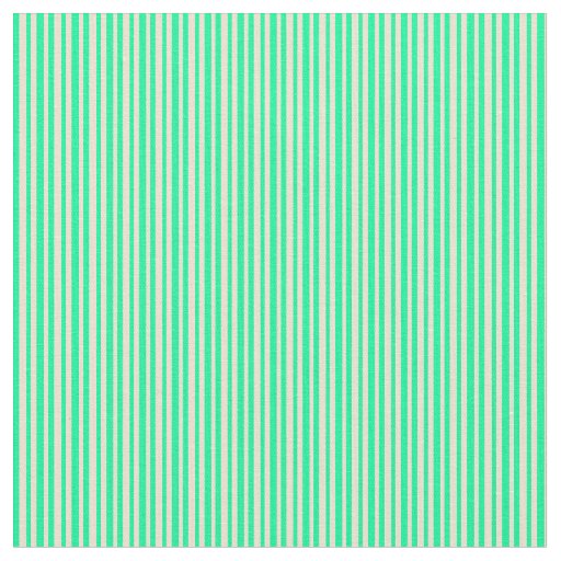 Beige and Green Stripes Fabric