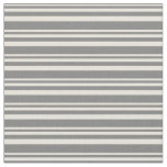 [ Thumbnail: Beige and Grey Stripes Pattern Fabric ]