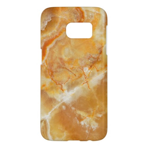 Beige And Light Brown Marble Stone Samsung Galaxy S7 Case