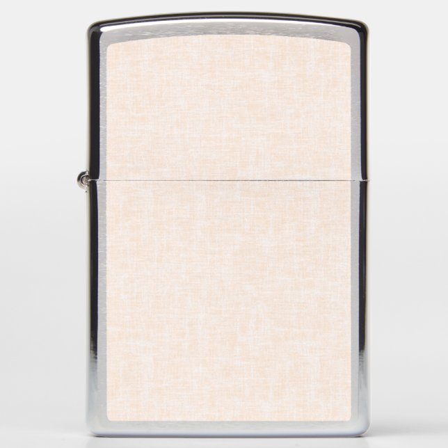 Beige and peach texture with white. zippo lighter (Front)