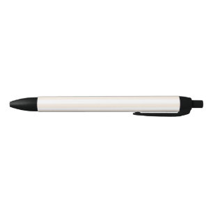 Beige and white candy stripes pen