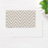 Beige and White Chevron Pattern 2 (Desk)