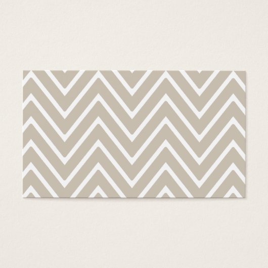 Beige and White Chevron Pattern 2 (Front)