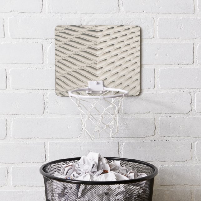 Beige Basketball Hoop for kids (In Situ)