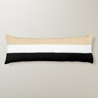 Beige Black Abstract Stripe
