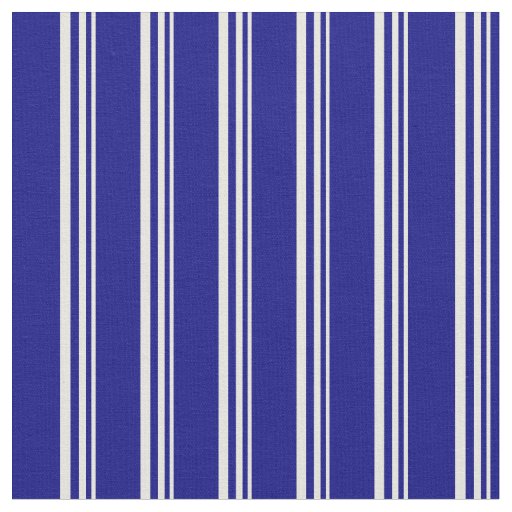 Beige & Blue Striped/Lined Pattern Fabric
