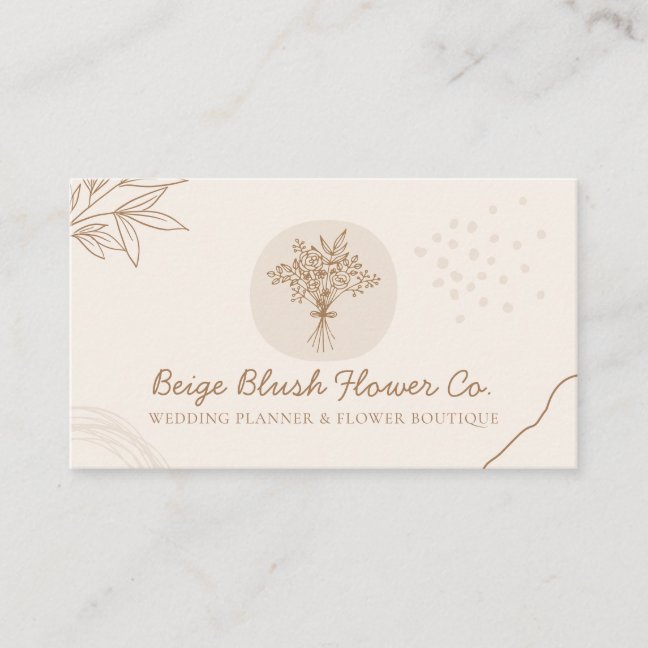 Elegant Script Floral Wedding