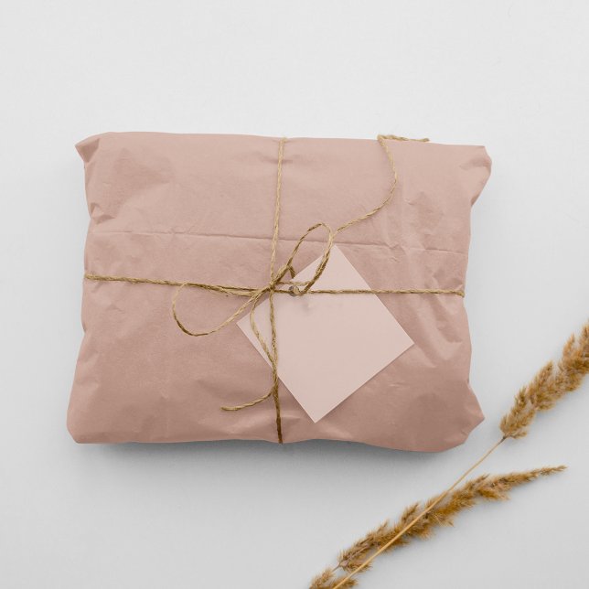 Beige Blush Solid Color DAB6A8 Tissue Paper (Creator Uploaded)