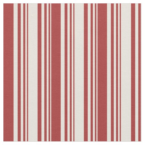 Beige & Brown Colored Stripes/Lines Pattern Fabric
