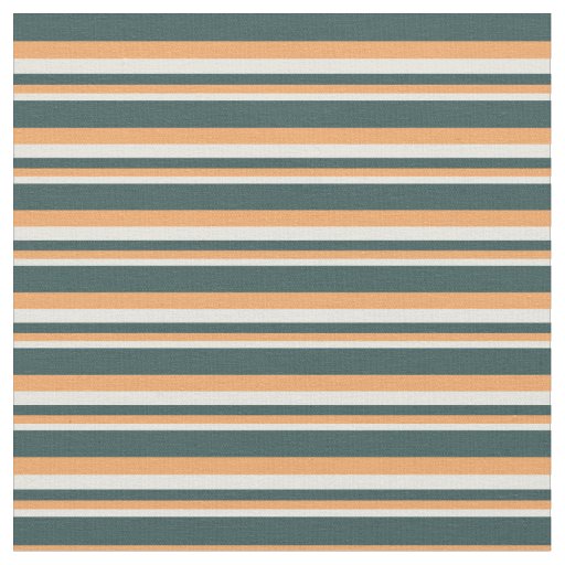 Beige, Brown & Dark Slate Gray Lines Fabric