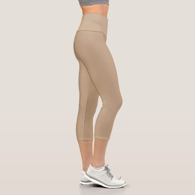 Beige Capri Leggings (Right)