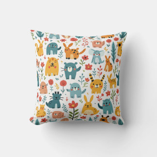 beige colored pillow cushions with animals