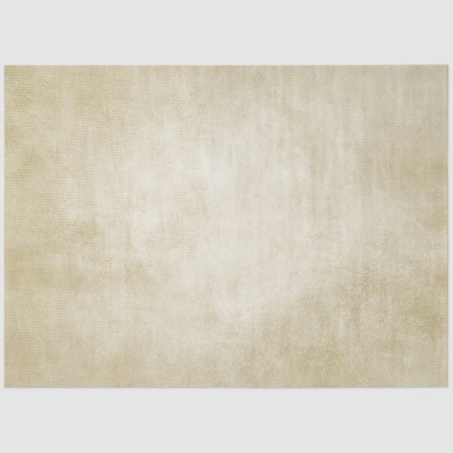 Beige Distressed Background Decoupage  Tissue Paper (Front)