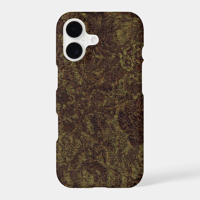 Beige Fabric Case-Mate iPhone Case (Back)
