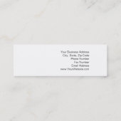 Beige Grey Black White Photography Business Card (Back)