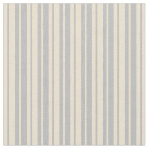 Beige & Grey Lines Fabric