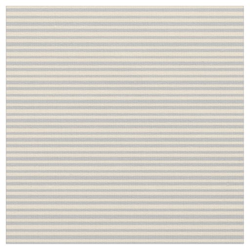 Beige & Grey Striped Pattern Fabric