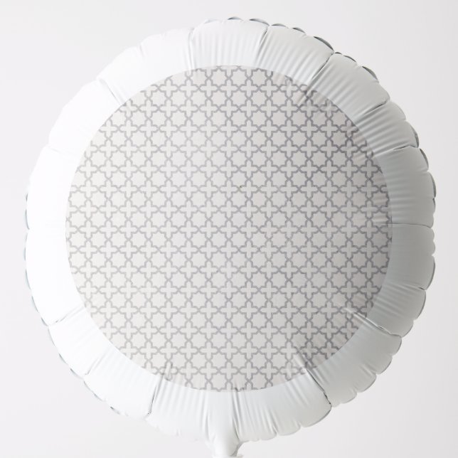 Beige Islamic geometric pattern Balloon (Front)