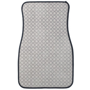 Beige Islamic geometric pattern Car Floor Mat