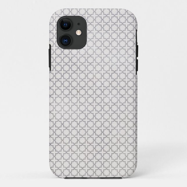 Beige Islamic geometric pattern Case-Mate iPhone Case (Back)