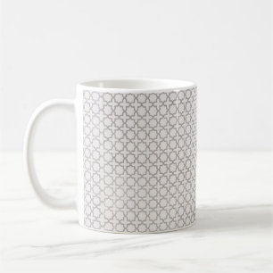 Beige Islamic geometric pattern Coffee Mug