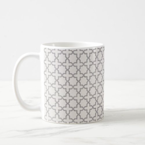 Beige Islamic geometric pattern Coffee Mug