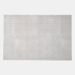 Beige Islamic geometric pattern Doormat
