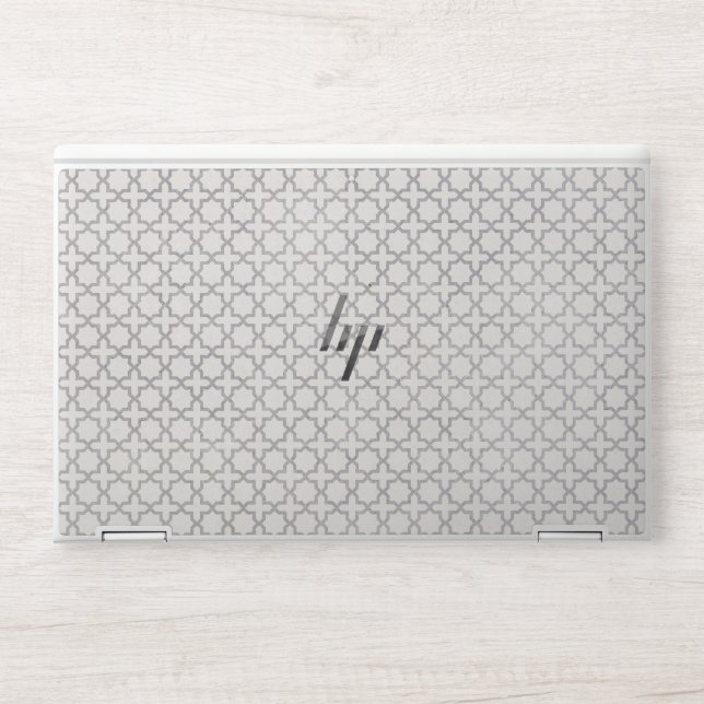 Beige Islamic geometric pattern HP Laptop Skin (Front)