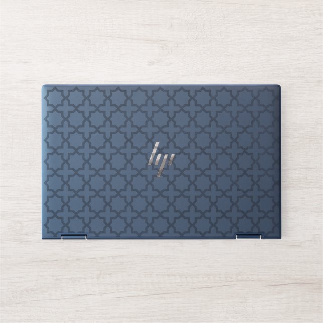 Beige Islamic geometric pattern HP Laptop Skin (Front)