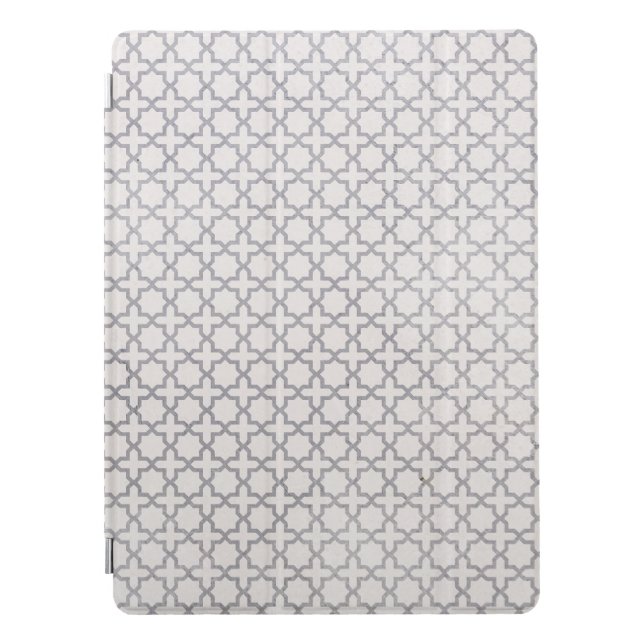 Beige Islamic geometric pattern iPad Pro Cover (Front)