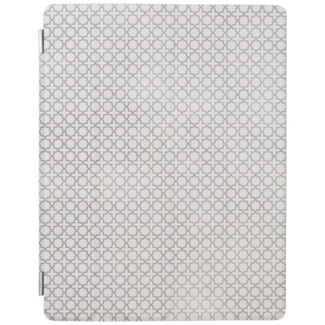 Beige Islamic geometric pattern iPad Smart Cover (Front)