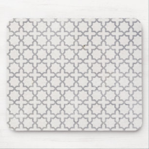 Beige Islamic geometric pattern Mouse Pad