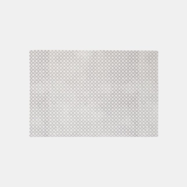 Beige Islamic geometric pattern Outdoor Rug (Front)