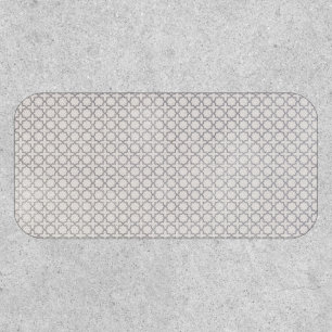 Beige Islamic geometric pattern Patch
