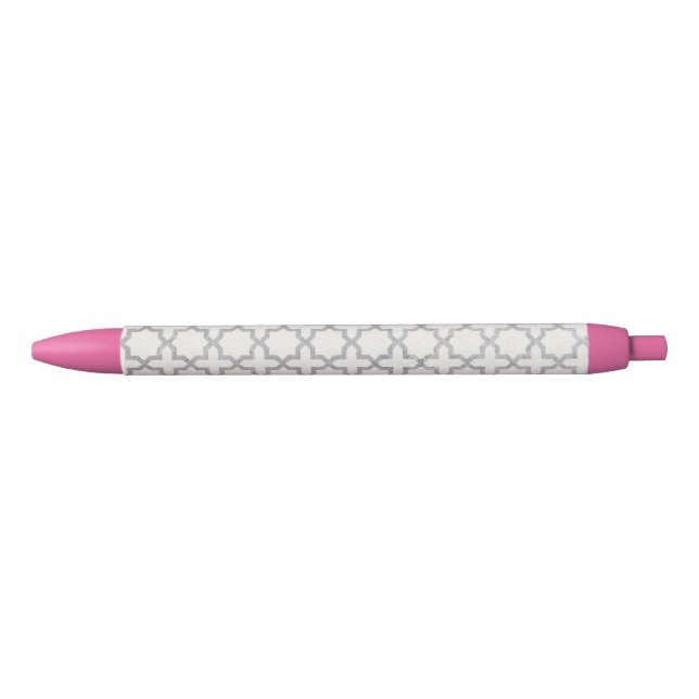 Beige Islamic geometric pattern Pen (Front)